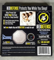 Bug Defend Inc. 30 Days Bed Defense Bed Bug Protection Device 5 Packs SEALED NIB
