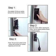 6.5in Air Wedge Pump Tool Car Door Window Opener Locksmith Repair Hand Tool