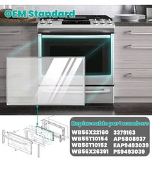OEM GE Wall Oven Window Pack WB56X22160 WB55T10154 WB56T10105