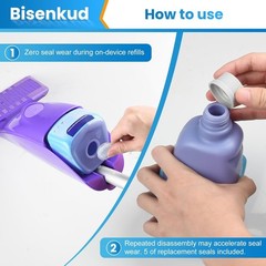 500ml Leak-Proof Cleaning Solution Bottle for Swiffer WetJet – Hand Wash Only