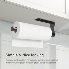 Paper Towel Holder Wall Mount Under Cabinet Adhesive Paper Towel Holder Kitchen