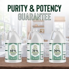 30% Concentrated Vinegar 1 Gallon Industrial Strength Cleaning Vinegar Acetic Ac