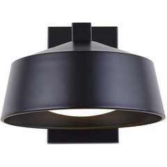 Canarm Lighting LOL613BK Crue LED 7.88 inch Black Outdoor Wall Light