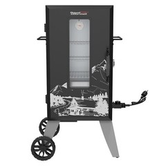 Royal Gourmet 28-Inch Electric Smoker With 3 Smoking Racks/ Clear Viewing Window