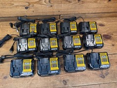 (12) DeWALT 12V 20V MAX Lithium Ion Battery Charger 4 Amp DCB1104 OEM Genuine