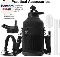 Insulated Water Bottle | Thickened Stainless Steel Vacuum Metal | Portable Sport