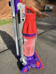 PERFECT Dyson DC07 Original Bagless Upright Vacuum + HEPA PURPLE RED SERVICED