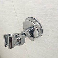 Shower Head Holder Punch-free Rack Bathroom Suction Cup Rotary Clip WALL-MOUNTED