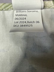 Williams Sonoma Morris & Co. x Williams Sonoma Pimpernel Apron New! Read