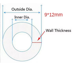 10Meters Transparent Food Grade Silicone Tube 2 4 6 8 10 12 16 20Mm Flexible Gar