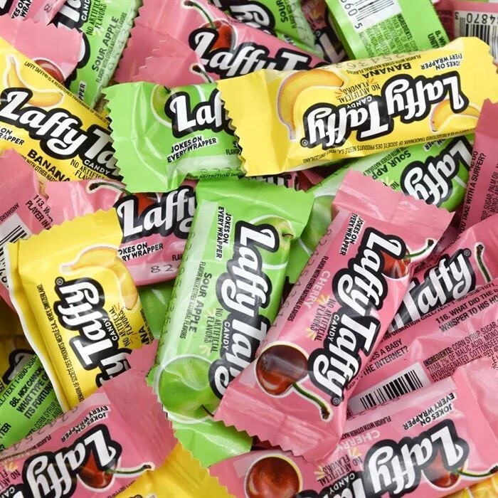 Laffy Taffy Candy – Assorted Flavors – Fresh Bulk Candy- Choose Sizes