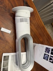 Dyson Hot+Cool Fan And Heater (AM09) White/Silver Works Great W/ Remote Read