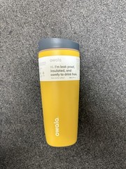 Owala SmoothSip Slider Stainless Steel Tumbler / 20oz / Color: Golden Quest