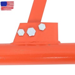 58in Felled Cant Hook Logging Tool – Steel Log Roller Tool W/ Rubber handle