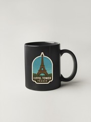 Eiffel Tower France Sticker Decal Vinyl Die-Cut Symbolic Landmark Design