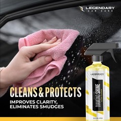 Legendary Glass Cleaner 16oz – Auto Window Cleaner Spray for Car Windows & Wi…
