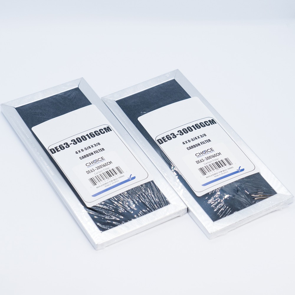 2 Pack of DE63-30016G for Samsung Range Vent Hood Microwave Carbon Charcoal