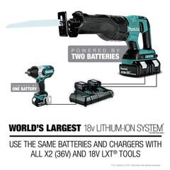 Makita XDT14Z-R 18V LXT Quick-Shift 3-Speed Impact Driver Certified Refurbished