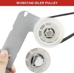 For Maytag Whirlpool Dryer 4392067 Dryer Repair Kit W10837240 Dryer Idler Pulley