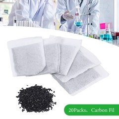 20 Packs Activated Carbon Charcoal Filters For Water Distiller Hygiene US