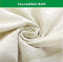 Bamboo Mattress Protector Hypoallergenic & Breathable Waterproof Mattress Cover