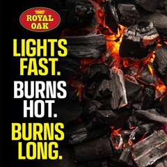 100% All Natural Hardwood Lump Charcoal 15.4 LBS
