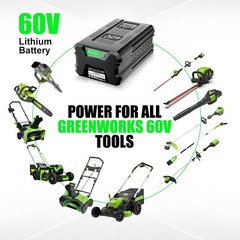 5 Ah 9 Ah For Greenworks Pro 60V Max Lithium-ion Battery LB60A00 LB60A02 LB60A03