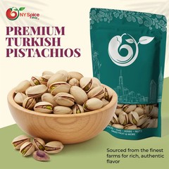 Turkish Pistachios Roasted & Salted Weight 4oz-1lb