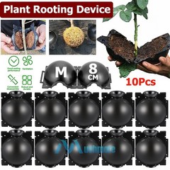 10pcs 8cm Plant Rooting Grow Box High Pressure Propagation Ball Air Layering Pod
