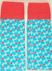 Set of 2 New Handmade Hanging Kitchen Towels, Pioneer Woman, Sweet Rose U Choose