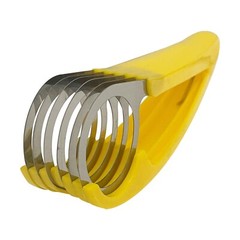 Banana Slicer Cucumbers Ham Slicer Stainless Steel Fruit Divider Slicing Tool