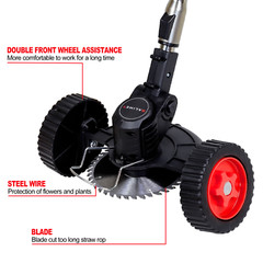 20000mAh Electric Cordless Grass String Trimmer Lawn Edger Weed Wacker Cutter
