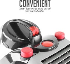 Ovente Electric Canister Vacuum Cleaner 1.5L, Lightweight, Portable, Corded