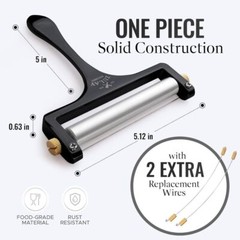Zulay Kitchen Wire Cheese Slicer