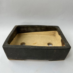 very old 17cm ” 三津山健次 ” Mitsuyama Tokoname japanese bonsai pot good shape