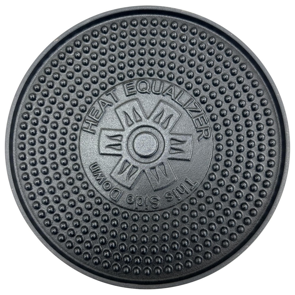 -9.25 inch Cast Iron Heat Diffuser Plate for Gas & Electric Stoves | Even Hea…