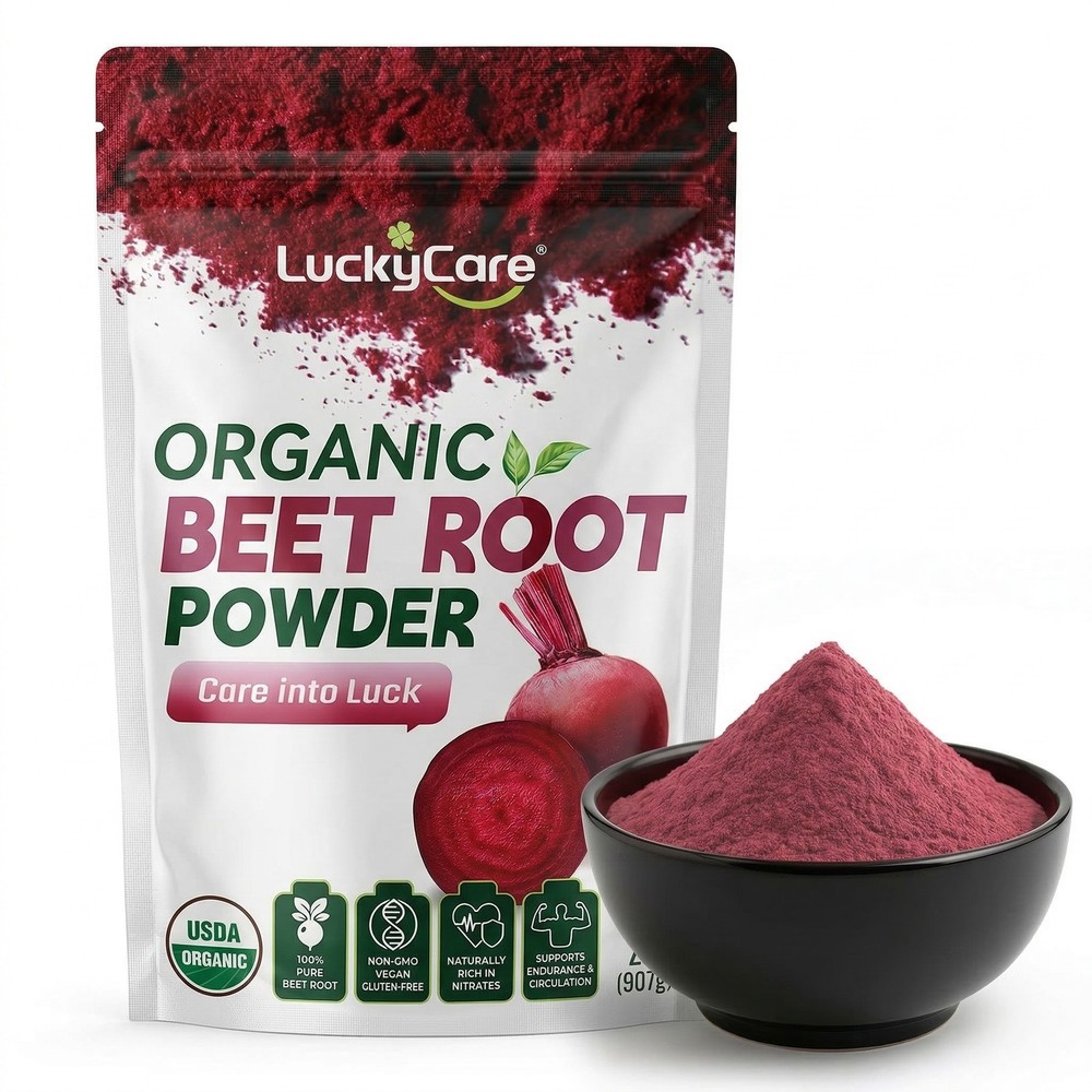 2 LB Organic Beet Root Powder Raw Non GMO Pure Beta Vulgaris Nitric Oxide Booste