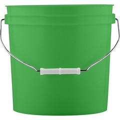 2 Gallon Food Grade BPA Free Plastic Buckets with Screw On Lids (Pack of 8)