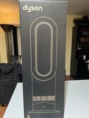 Dyson AM09 Hot + Cool Tower Heater Air Multiplier Technology Gray Silver Black