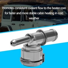 68280784AB Heater Hose Joint Compatible with Jeep Wrangler 2.0 2018-2024 HVAC