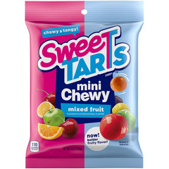 Giant Chewy Candy, Sweet and Tart, 1.35 Oz, 36 Count