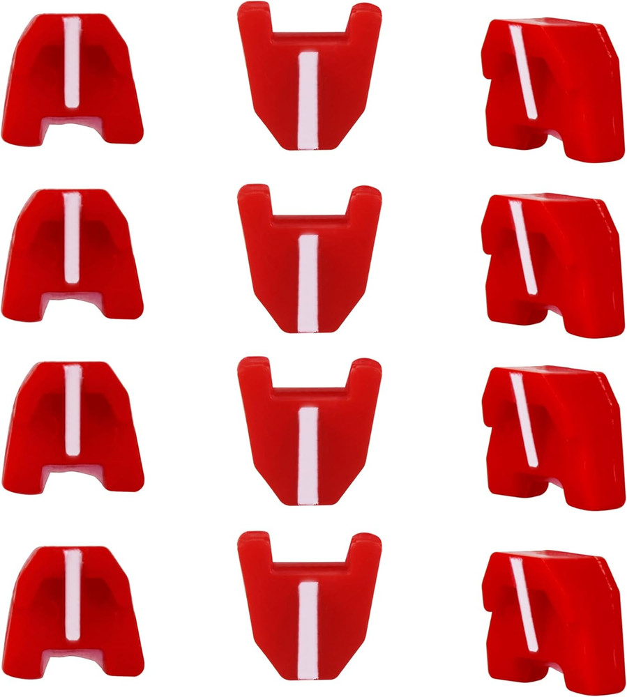 No Mar Tip Replacement 42-38-0017-4 Set for Milwauke 2746-00 Nailer Pad