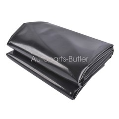 Black Waterproof Pond Liner 20 Mil LDPE Geomembrane for Fish Duck Ponds&Fountain