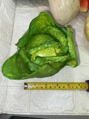 Authentic Vintage Mexico Paper Mache Colorful Faux Fruits & Vegetables Decor 14