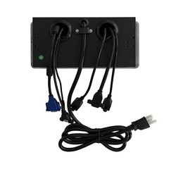 Table Pop up Power Strip Date Hub Connection with Outlet Network HDMI for Off…