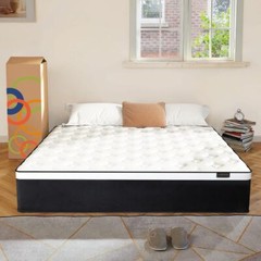 10″12″14″ Twin Full Queen King Size Mattress Hybrid Foam Pocket Coils Bed In Box