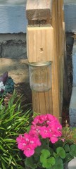 Set of 4 handmade carpenter bee traps 4 for 40 free shipping !!