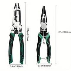 Multifunctional Electrician Pliers -CR-V Steel for Wire Work & Electrical Repair