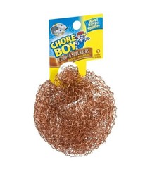 3 Chore Boy Copper Scrubbers Scouring Pad, 100% Pure Copper Steelwool NEW