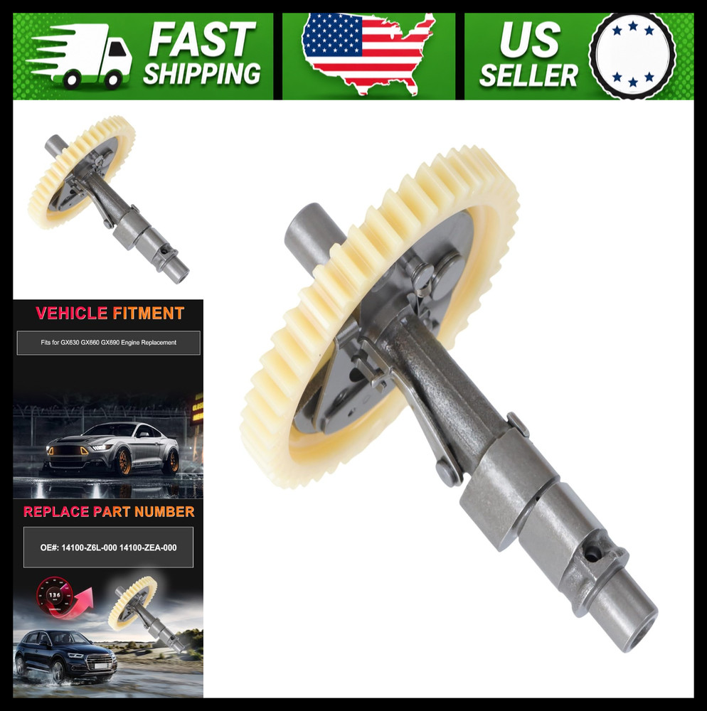 Honda GX630 GX660 GX690 Camshaft Assembly Replacement